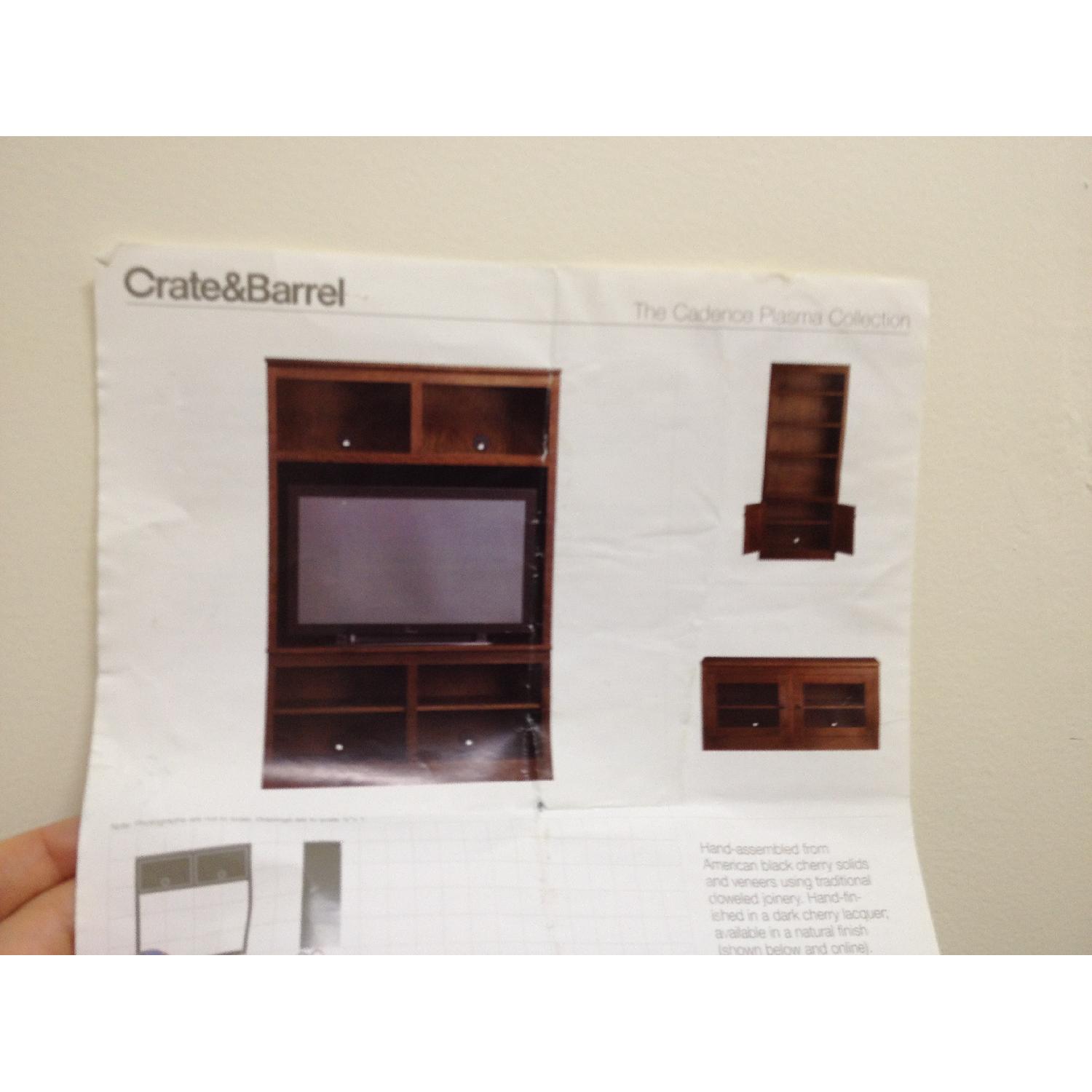 Crate & Barrel Entertainment Center/Wall Unit - image-10