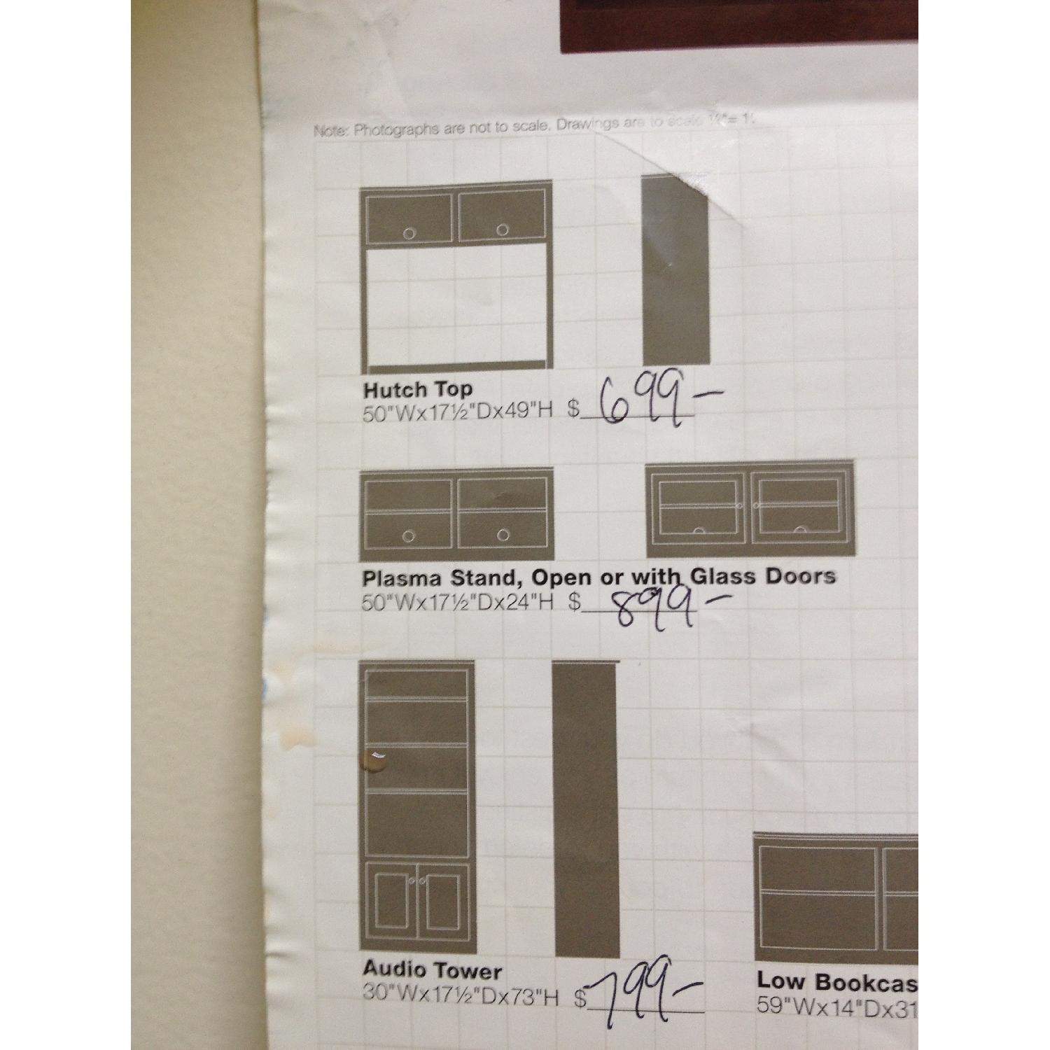 Crate & Barrel Entertainment Center/Wall Unit - image-11