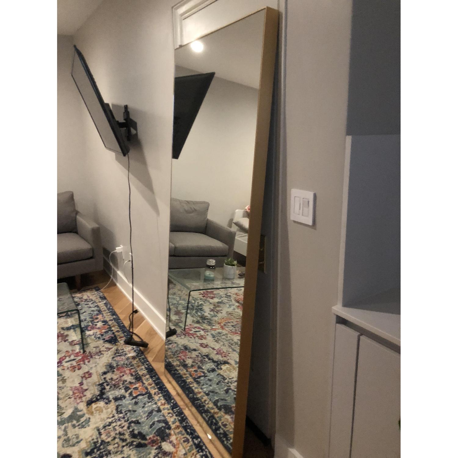 Cb2 Infinity Floor Mirror Aptdeco