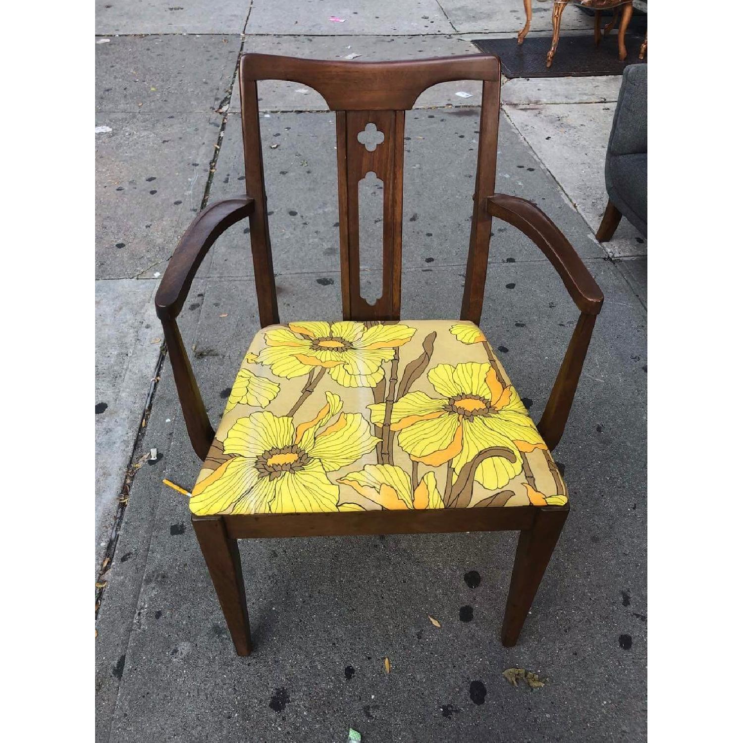 Drexel Mid Century 1950s Extendable Dining Table w/ 6 Chairs - image-8