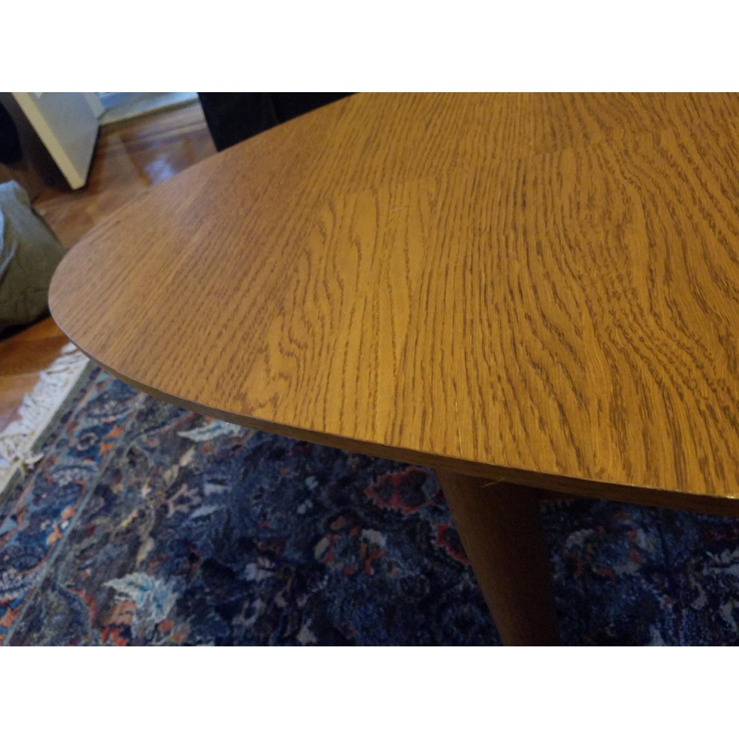 Vintage Mid-Century Oval Coffee Table - image-4