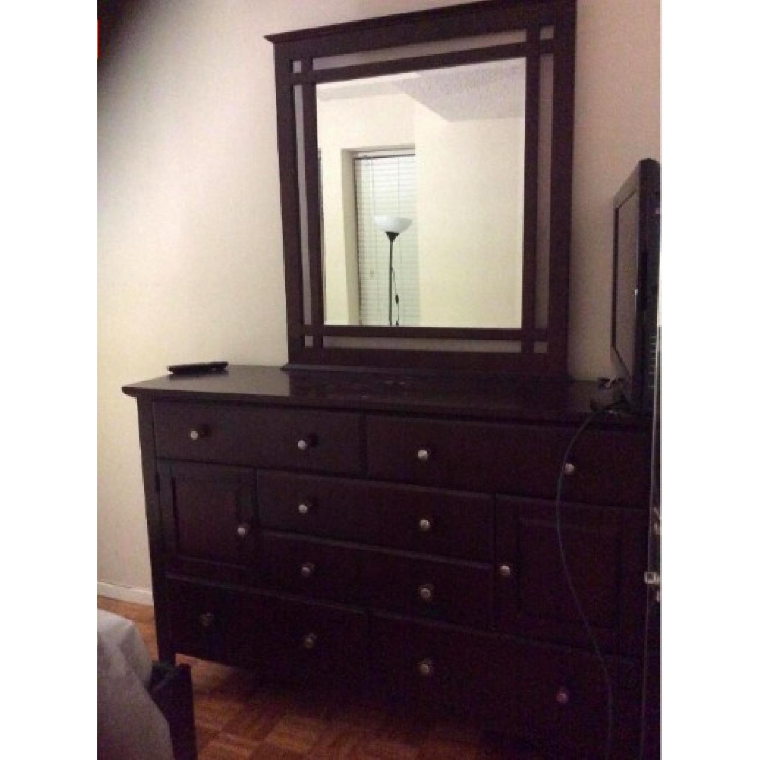 Large Dresser w/ Mirror - image-1