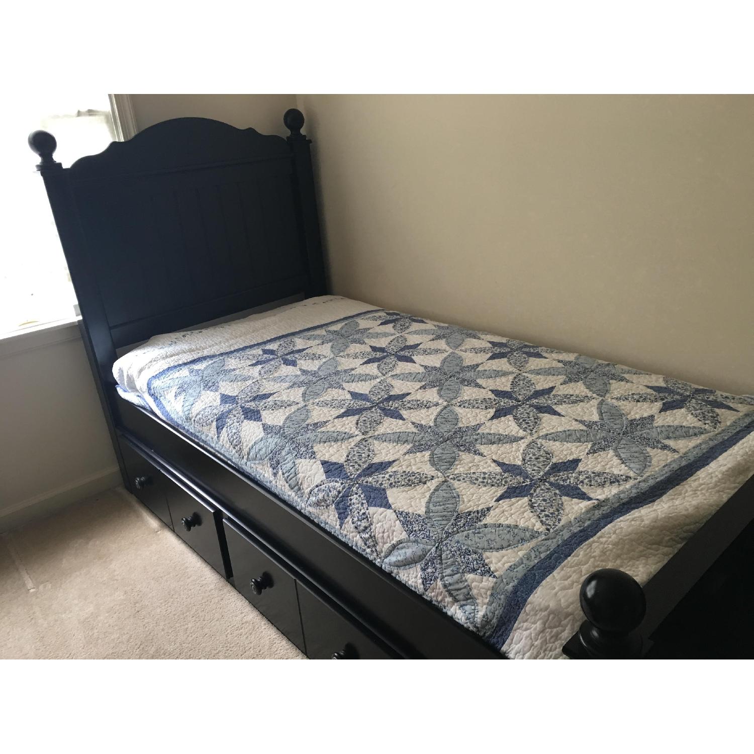 Ashley Jaidyn Poster Bed w/ 2 Storage Boxes - image-2