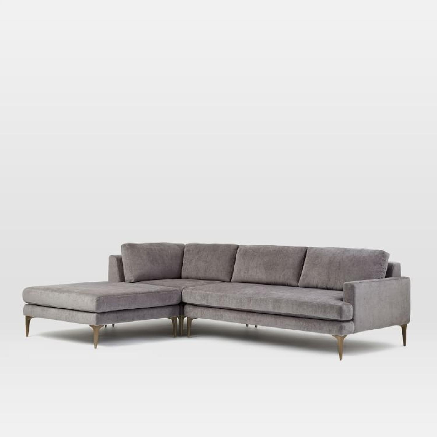 West Elm Andes 3-Piece Sectional Sofa - image-1