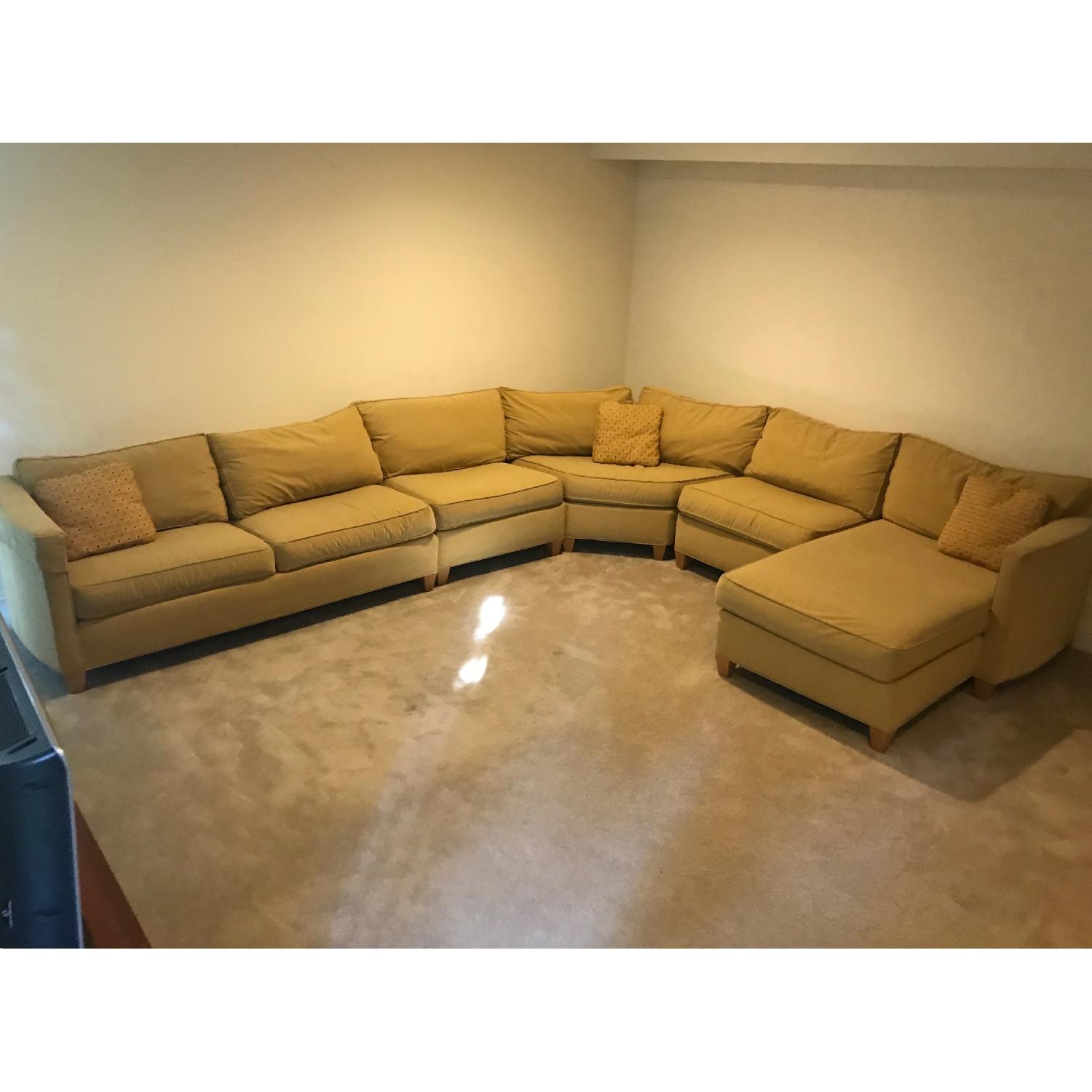 Ethan Allen Horizon 4Piece Sectional Sofa AptDeco