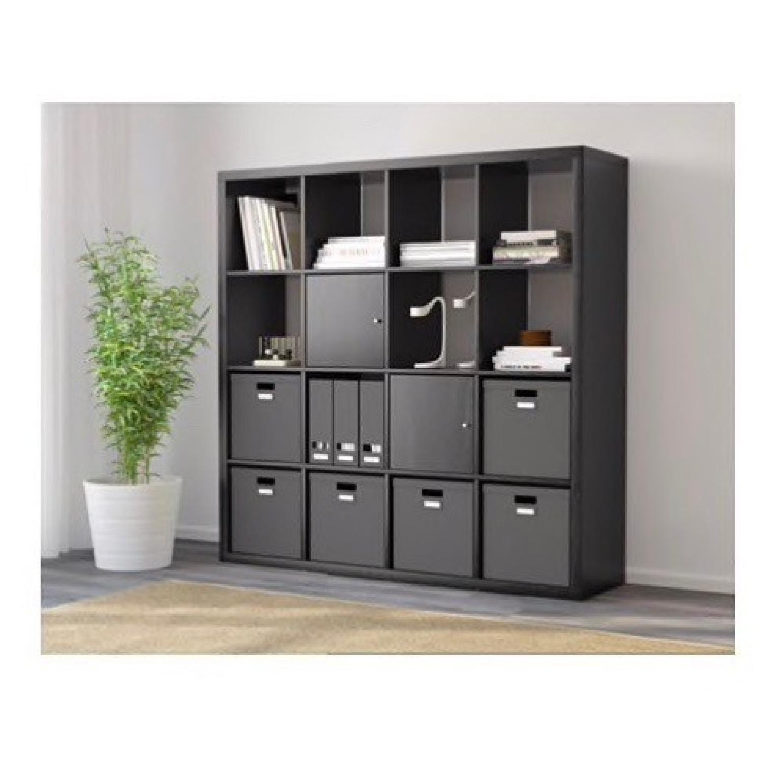 IKEA Kallax Shelving Unit w/ 4 drawers AptDeco