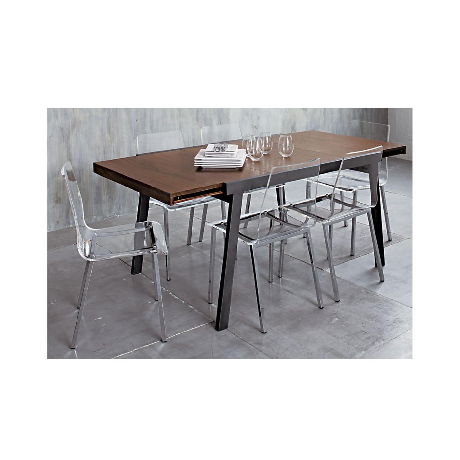 CB2 Vapor Acrylic Dining Chairs - Thumbnail 3