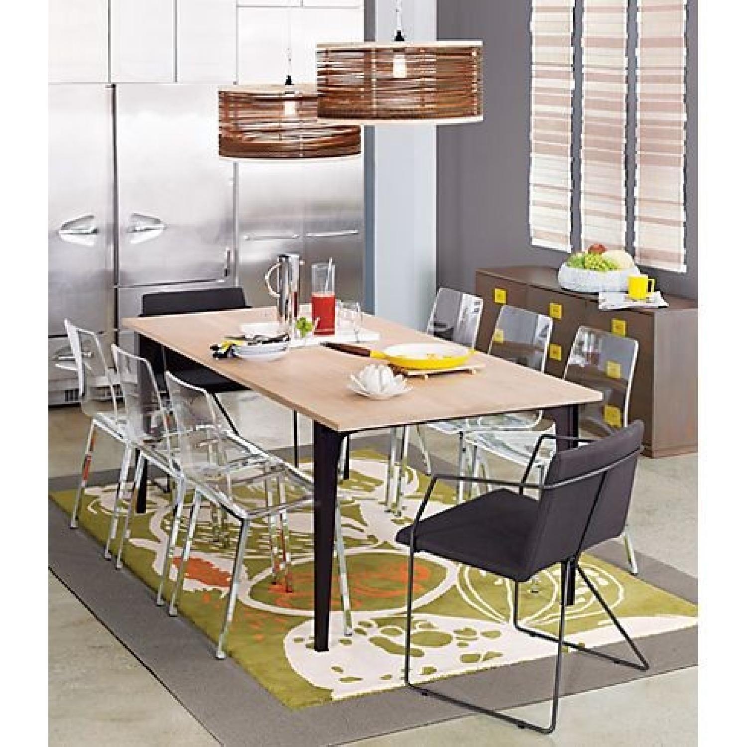 CB2 Vapor Acrylic Dining Chairs - image-3