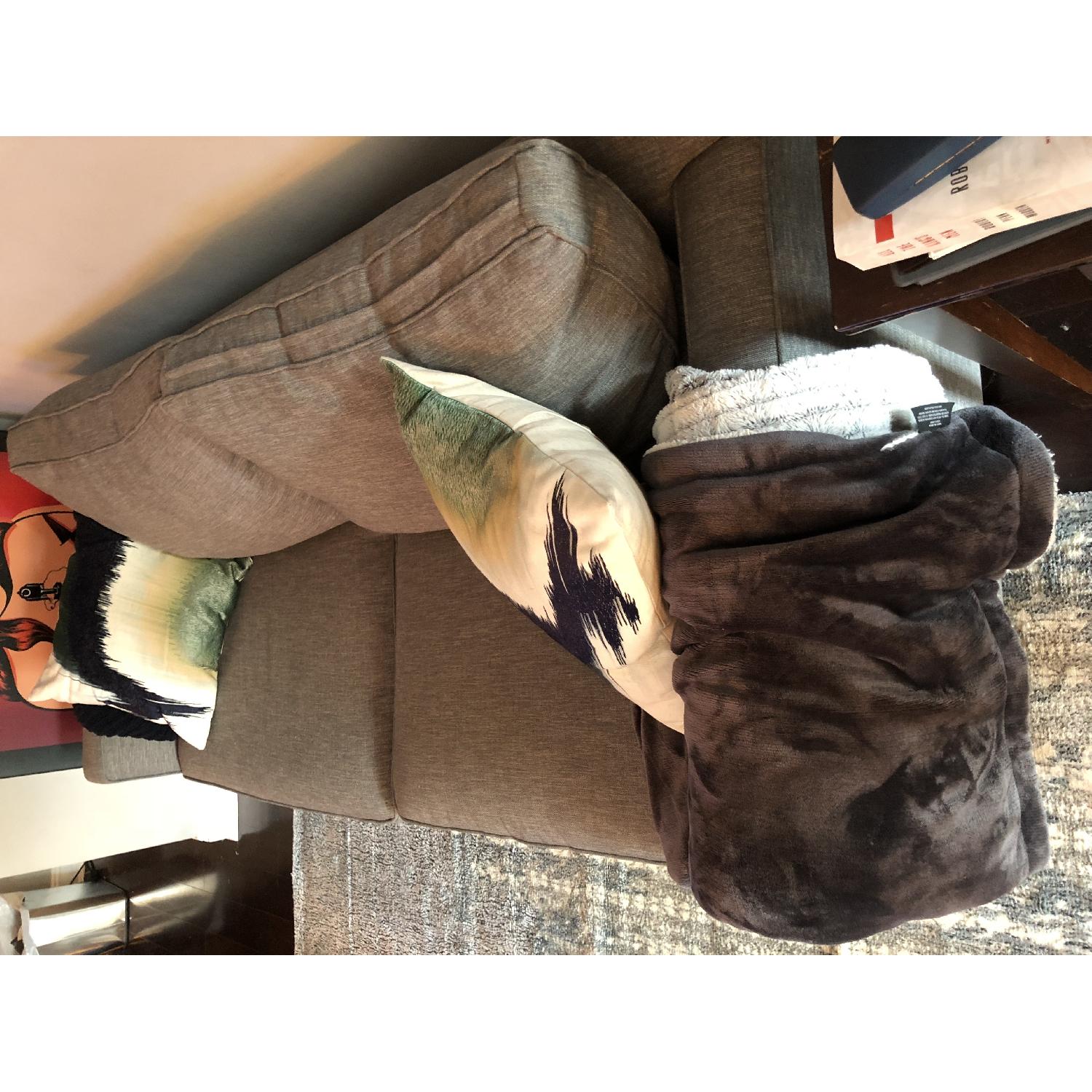 Crate & Barrel Davis Sofa in Ash - image-3