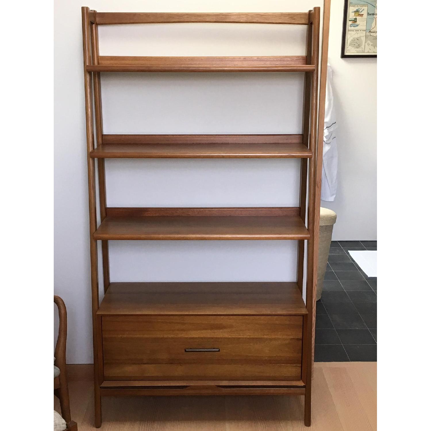 West Elm Mid-Century Bookcase in Acorn - image-2