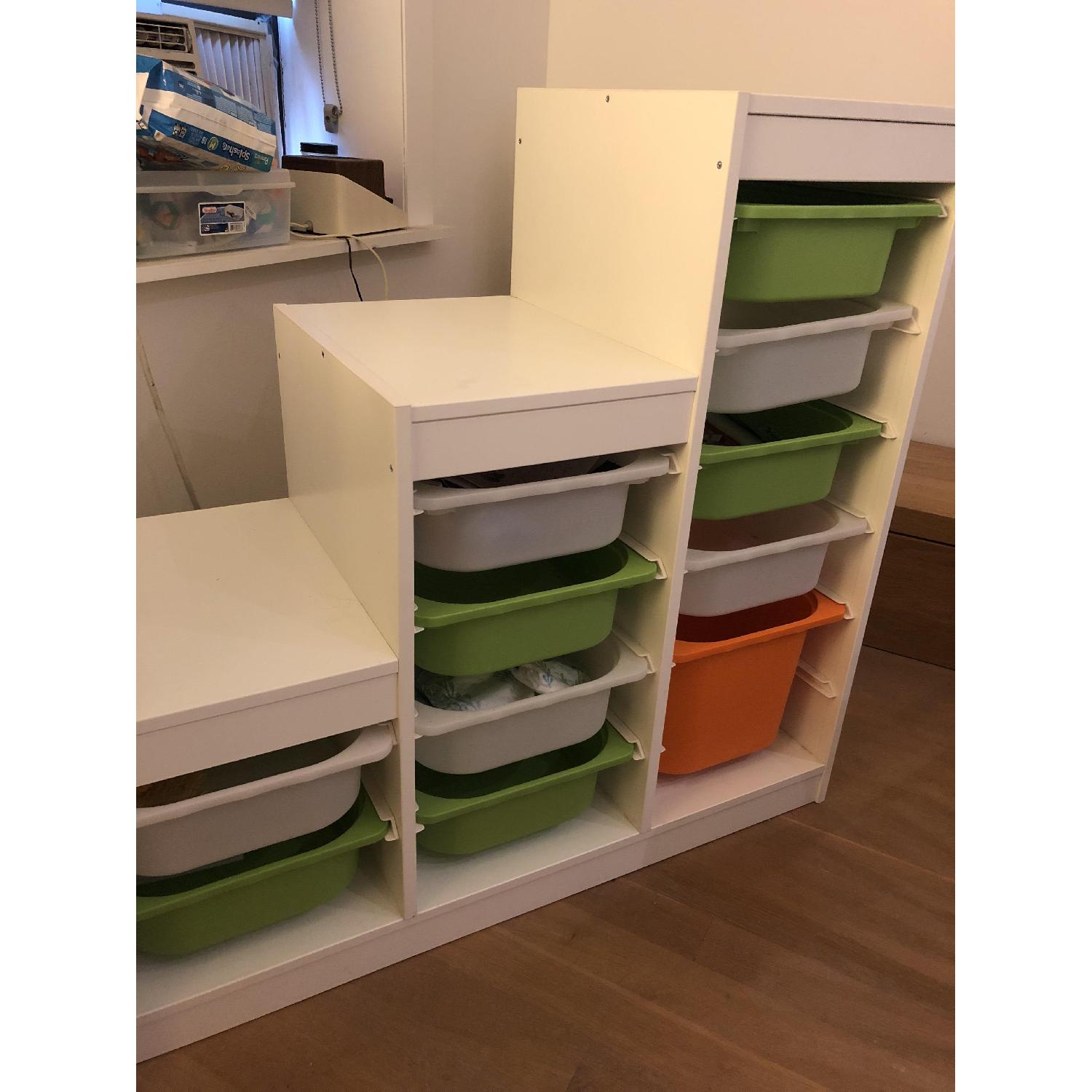 Ikea Trofast Storage in White AptDeco