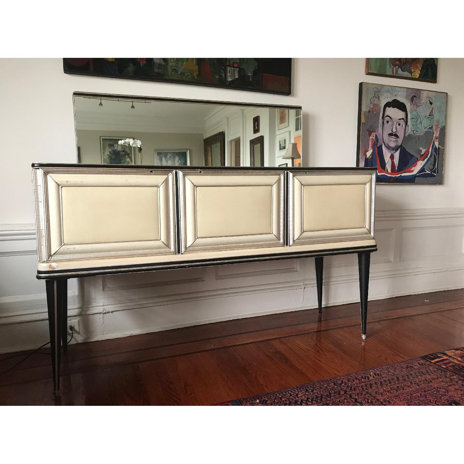 1920's Vintage Sideboard w/ Mirror - image-1