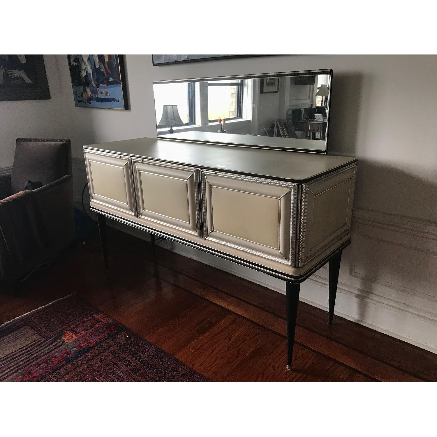 1920's Vintage Sideboard w/ Mirror - image-2