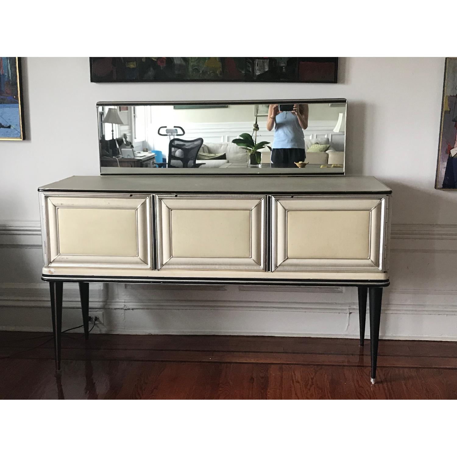 1920's Vintage Sideboard w/ Mirror - image-3