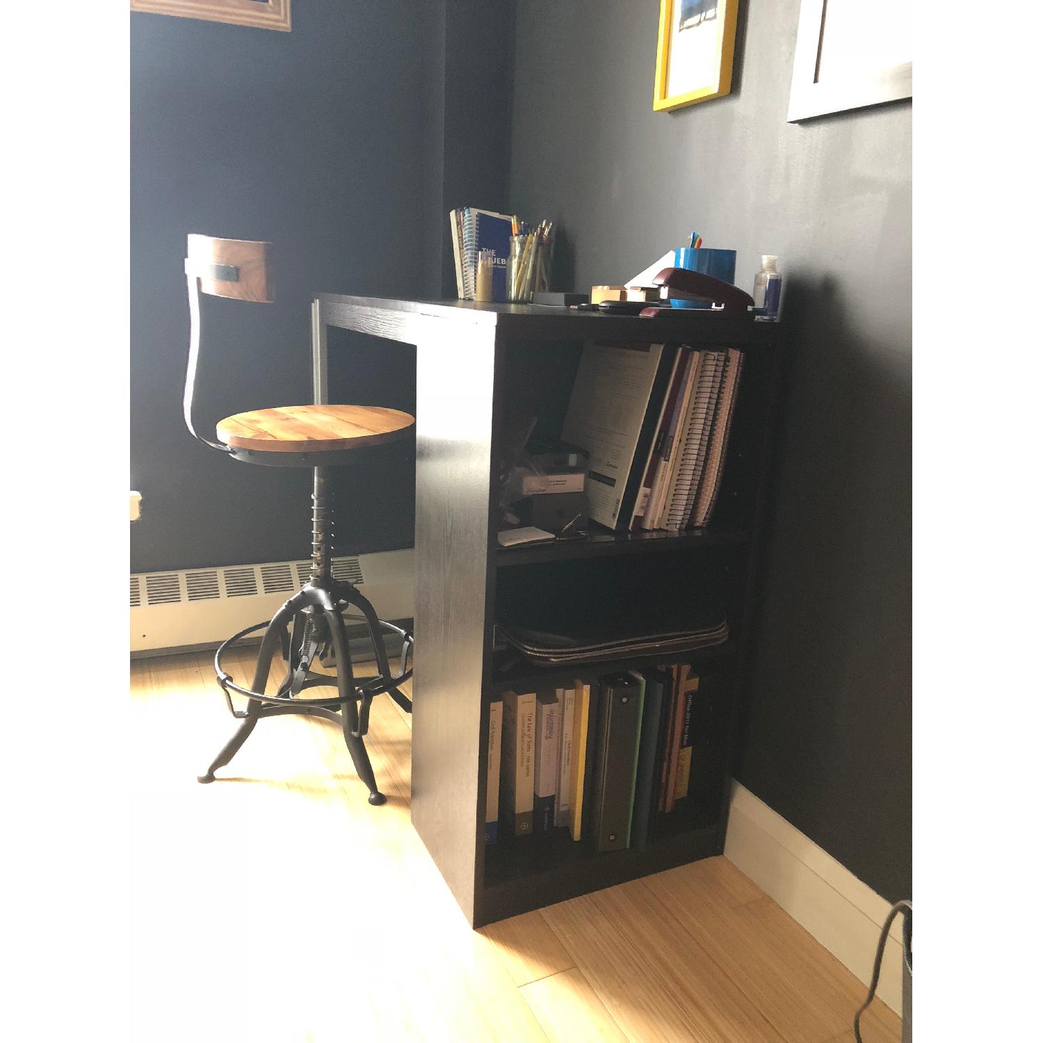 Standing Desk w/ Gate Leg Extension & Chair - image-3
