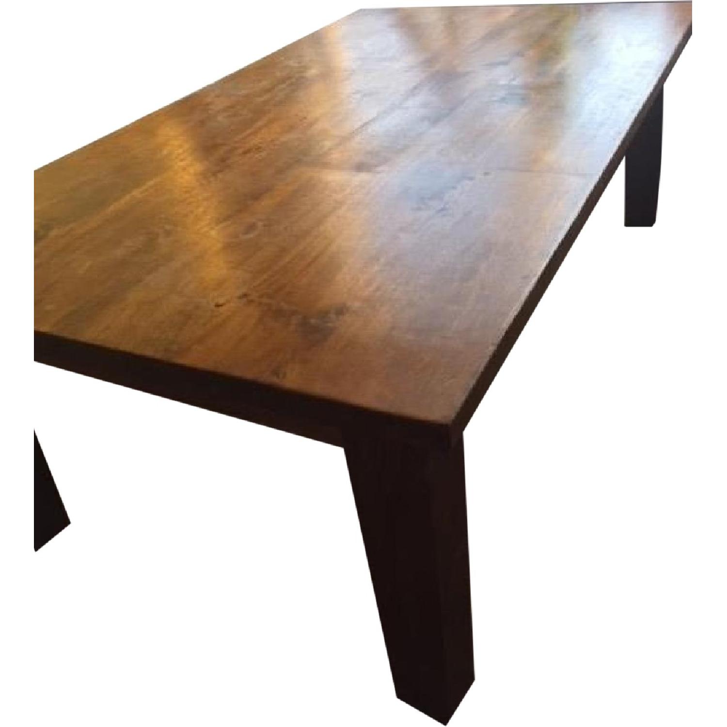 Crate & Barrel Wooden Coffee Table - image-0