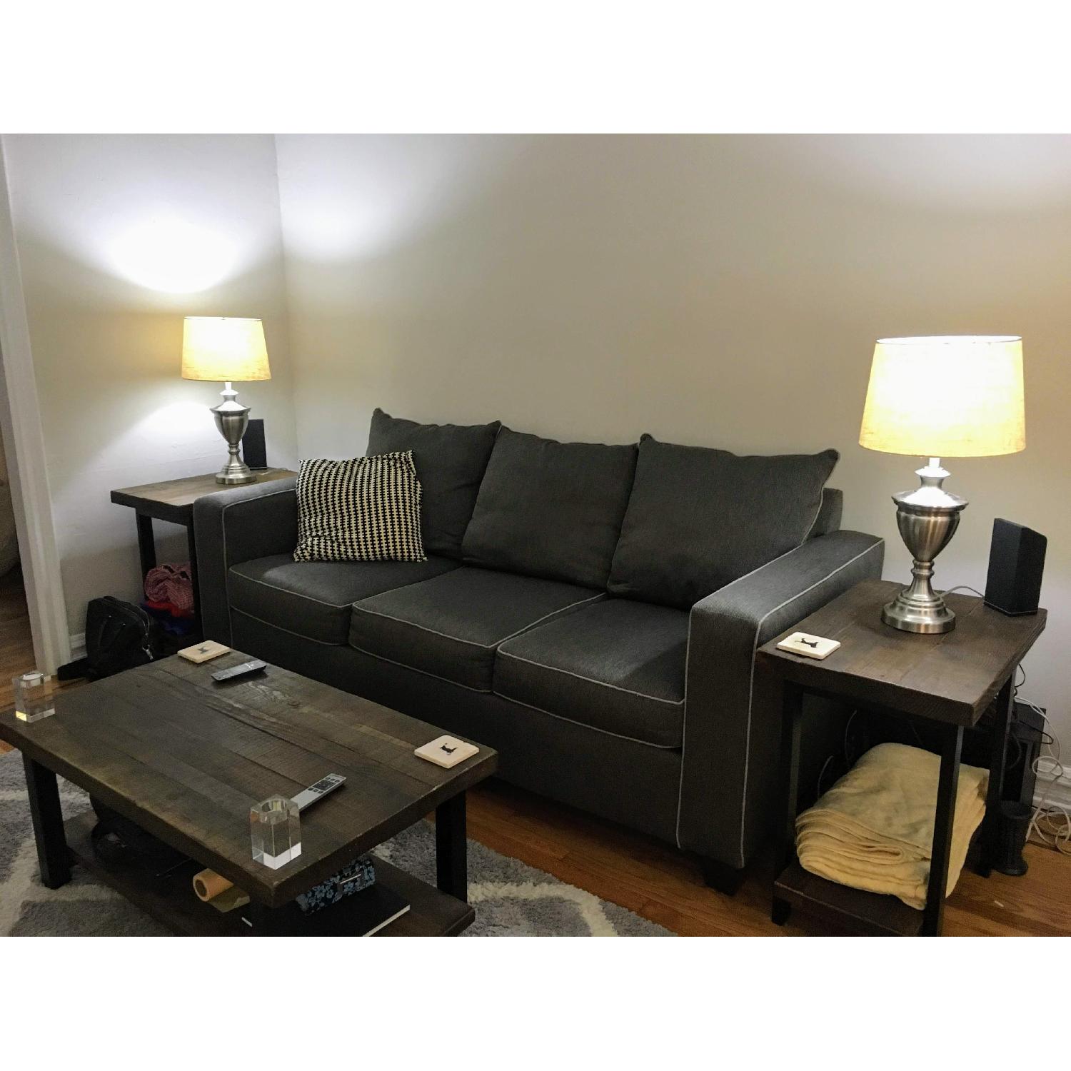 Bob's Alex Sofa in Charcoal Grey - image-1