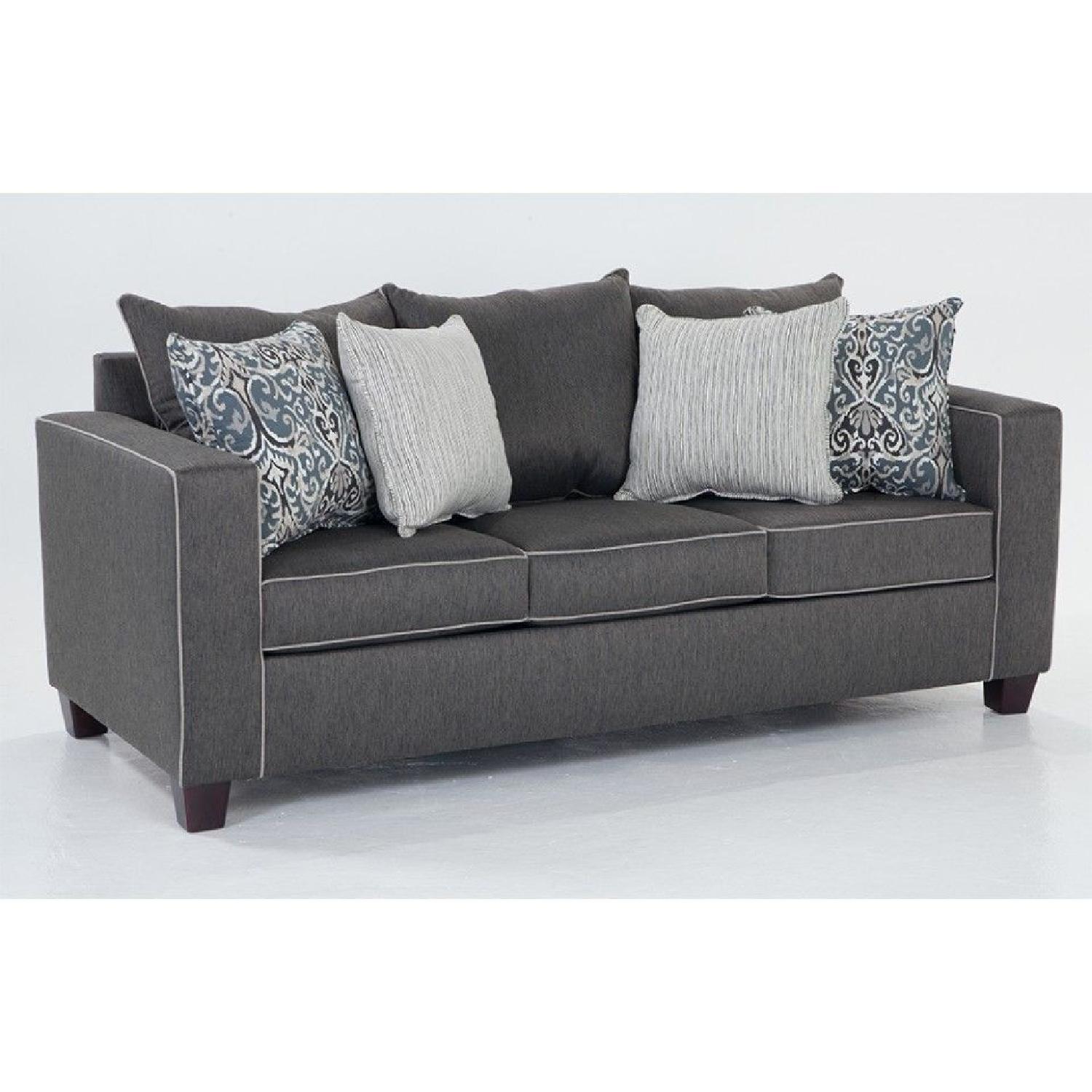 Bob's Alex Sofa in Charcoal Grey - image-3
