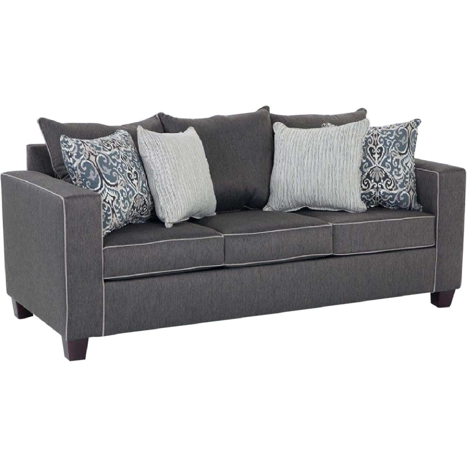 Bob's Alex Sofa in Charcoal Grey - image-0