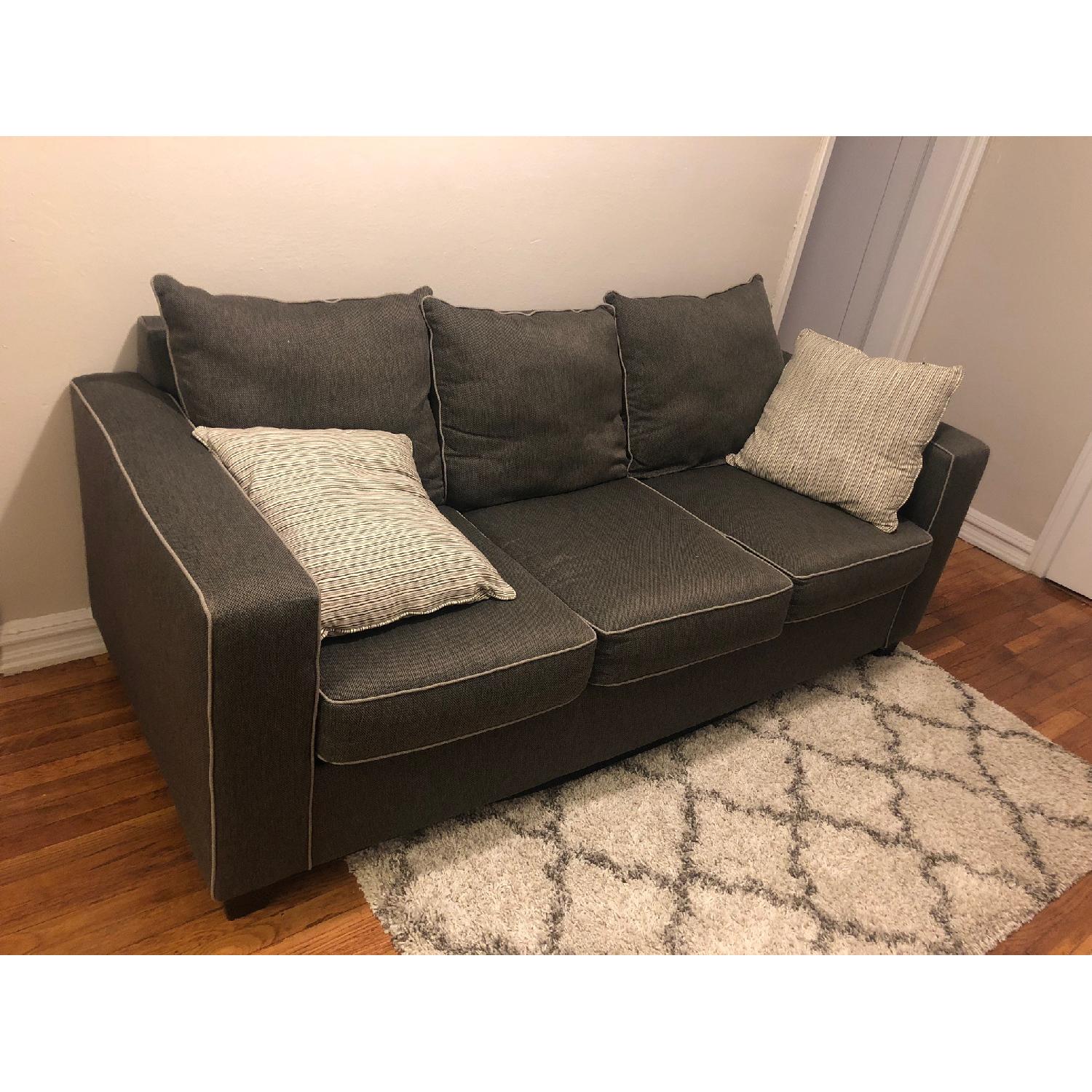 Bob's Alex Sofa in Charcoal Grey - image-6