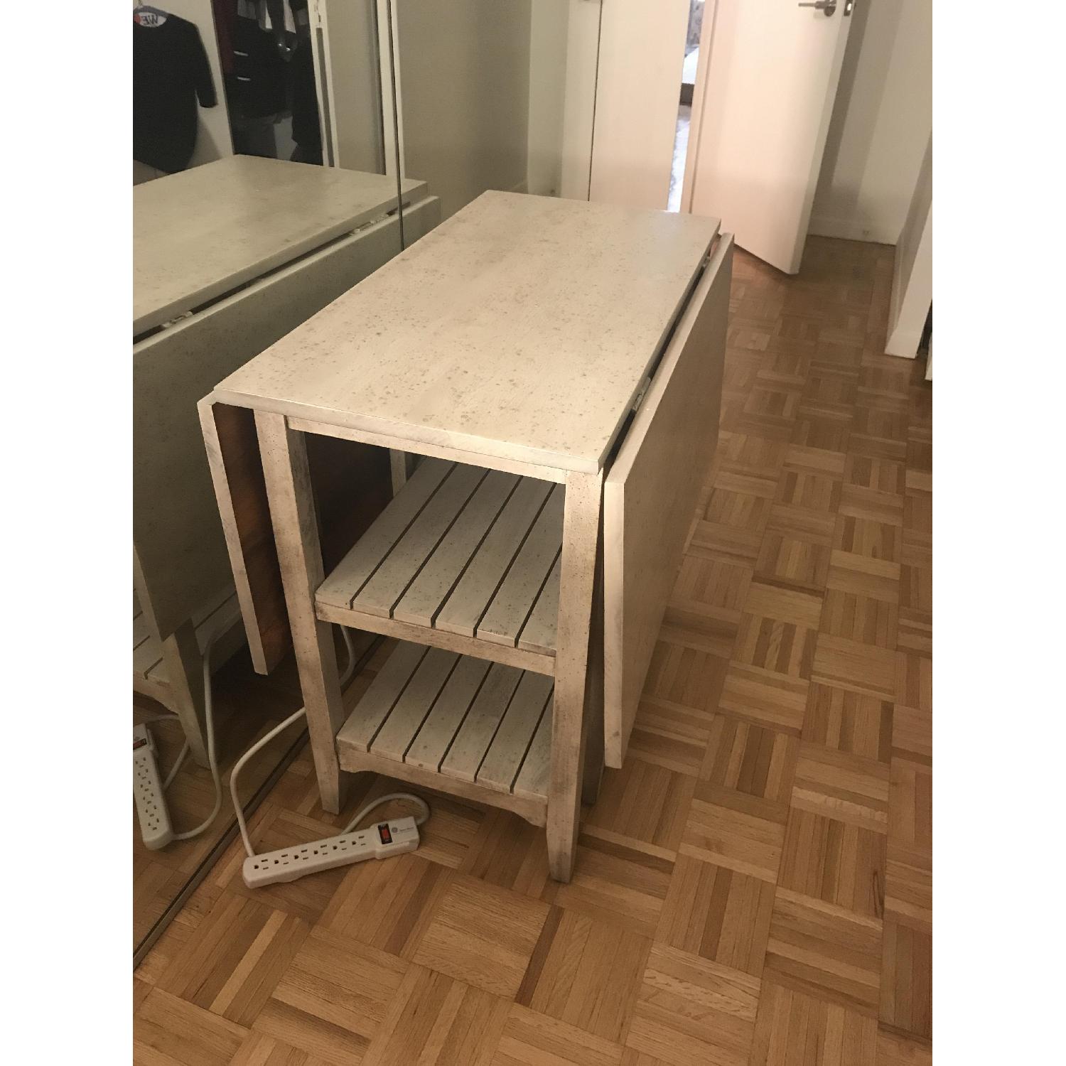 Pottery Barn Alice Gateleg Storage Table - image-1