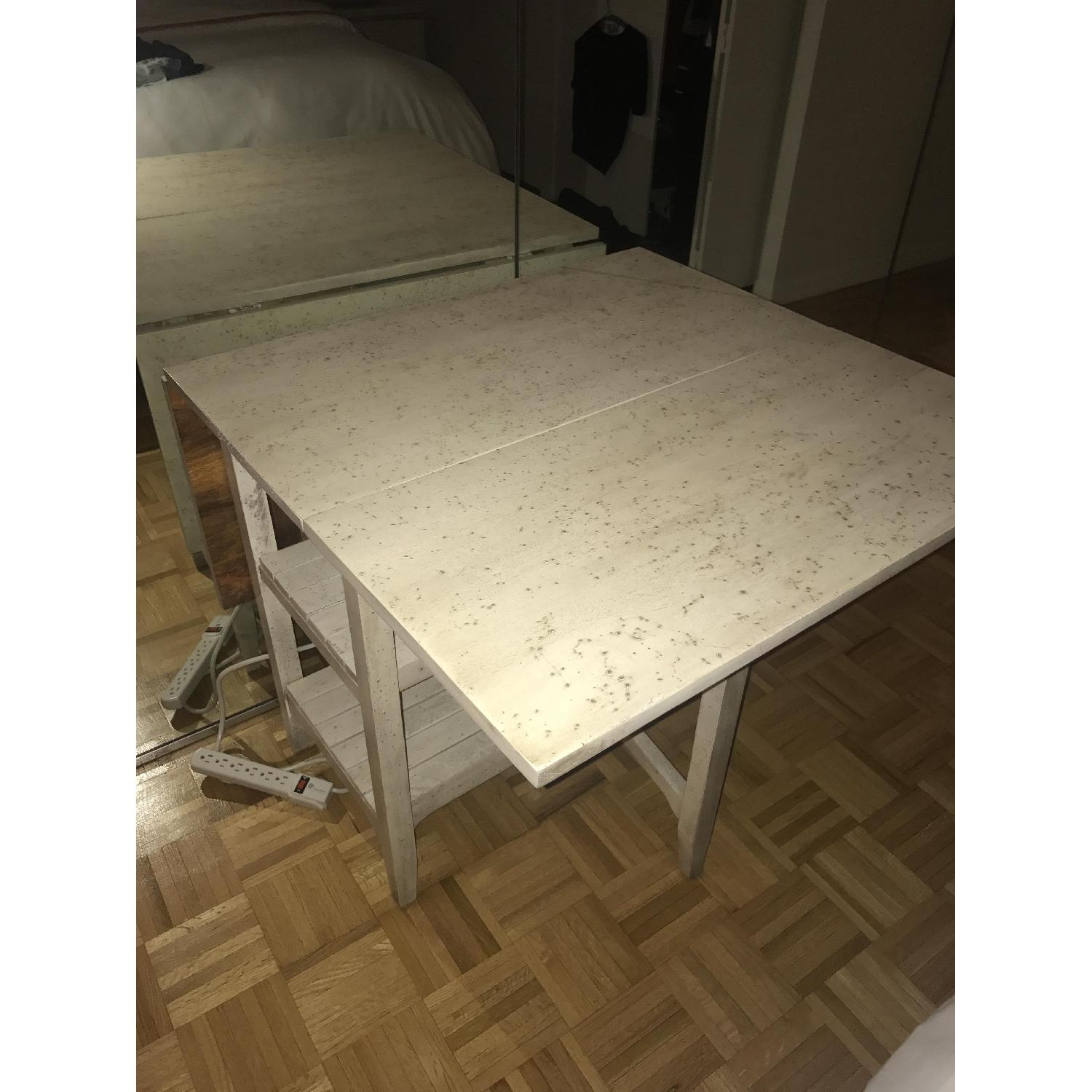 Pottery Barn Alice Gateleg Storage Table - image-3