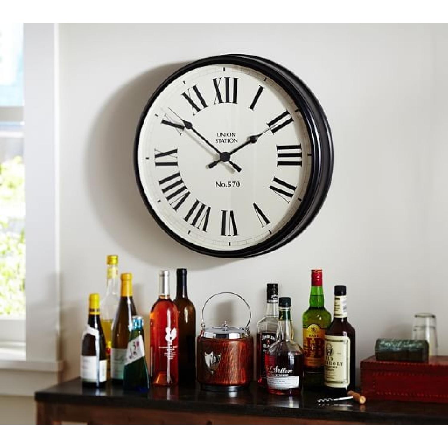 Pottery Barn Union Station Wall Clock - image-2