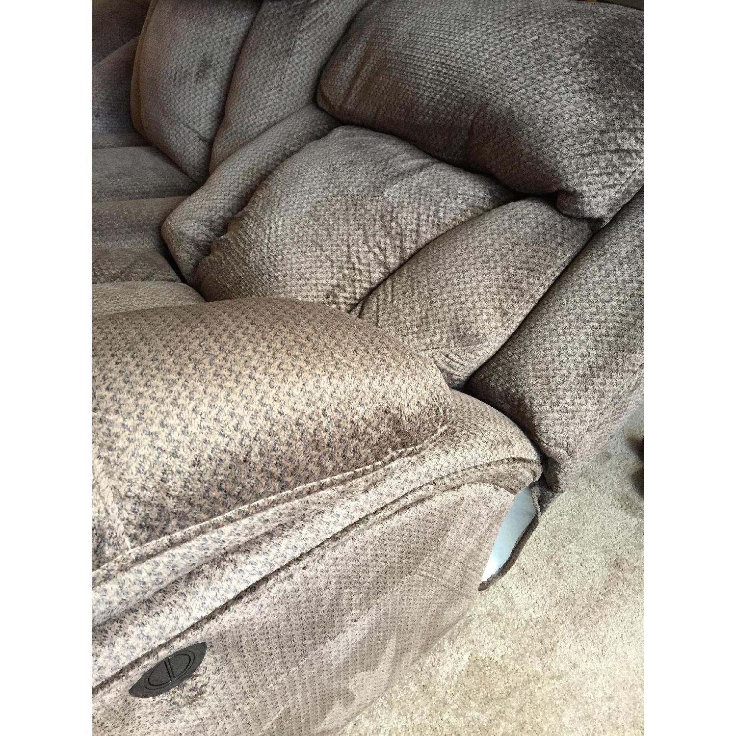 Ashley Electric Sofa + Recliner - image-3