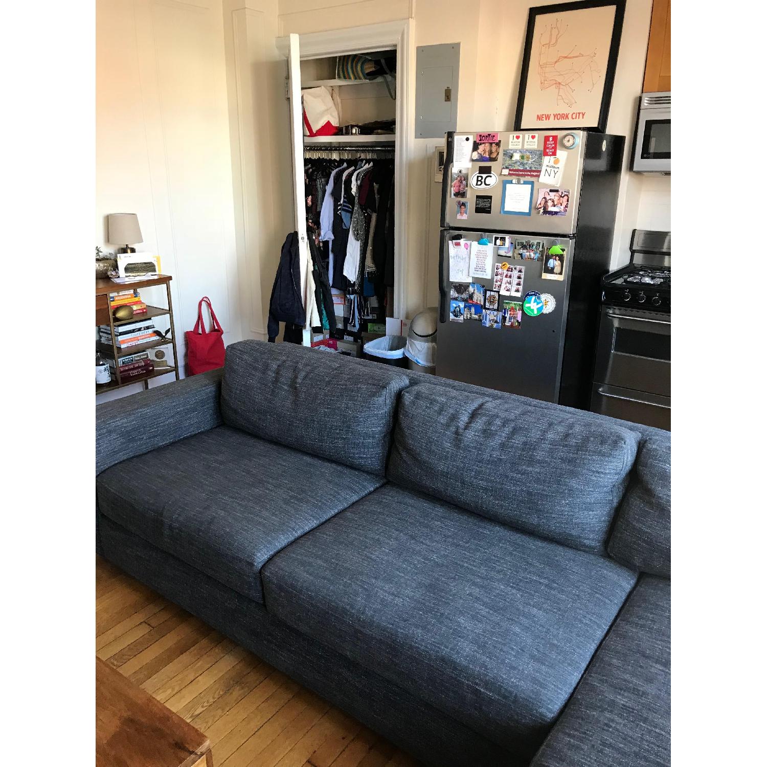 West Elm Urban Right Arm Chaise Sectional Sofa - image-4