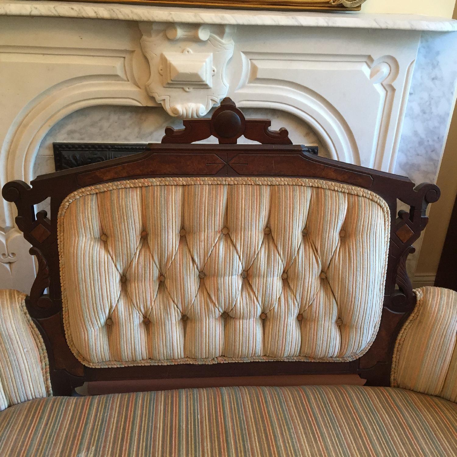 Victorian Eastlake Mahogany Sofa - image-2