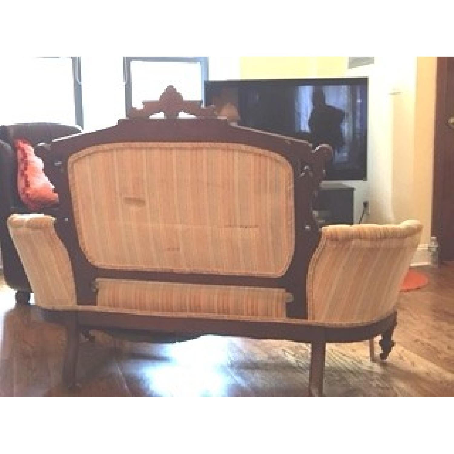 Victorian Eastlake Mahogany Sofa - image-3