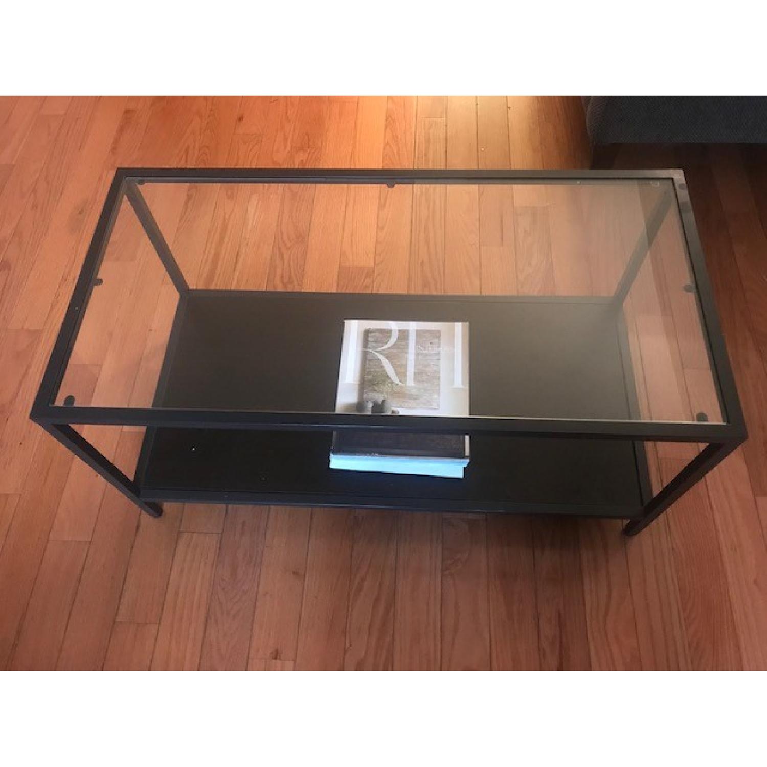 Mid Century Glass Coffee Table - image-3