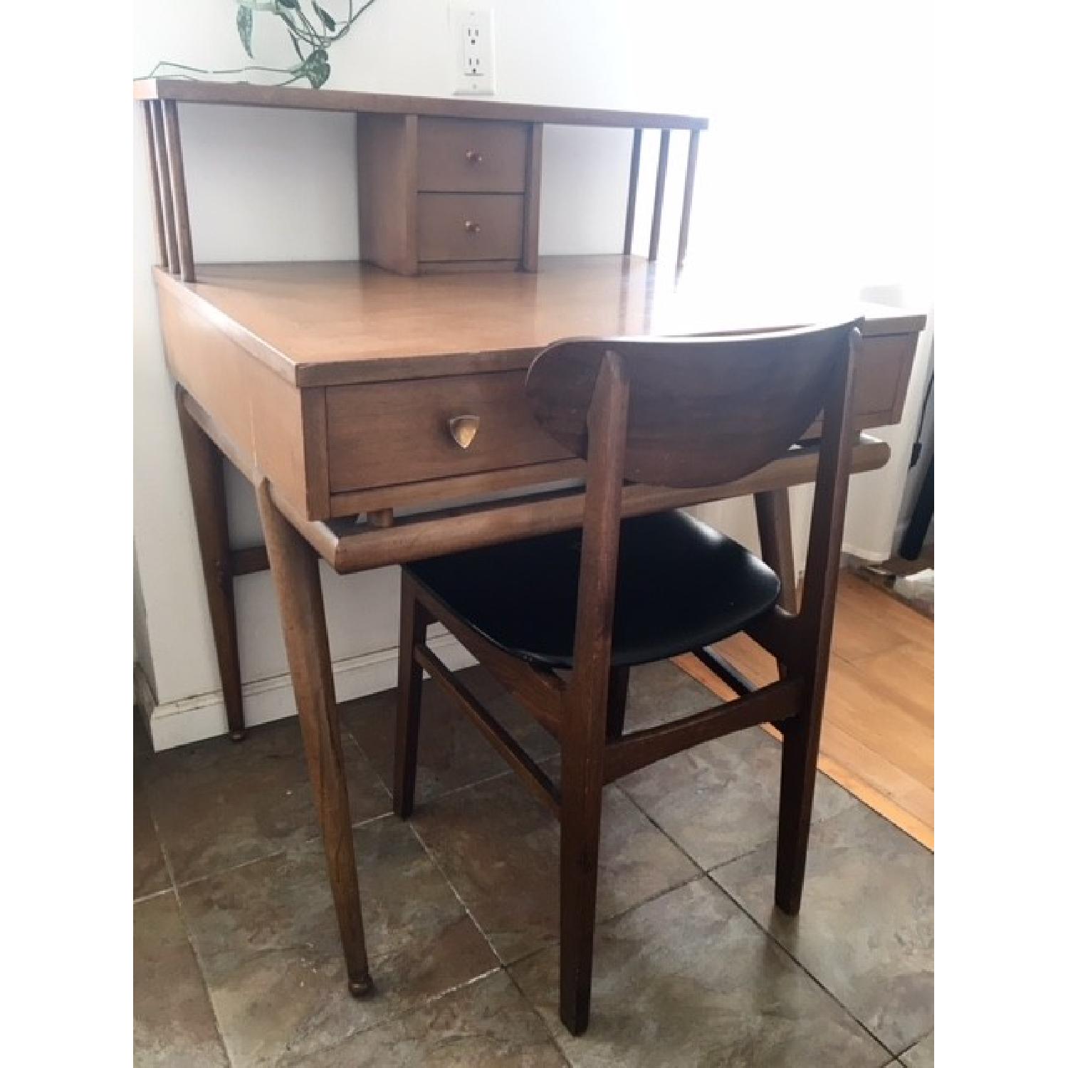 Stratford House Furniture Mid Century Desk & Chair - image-5