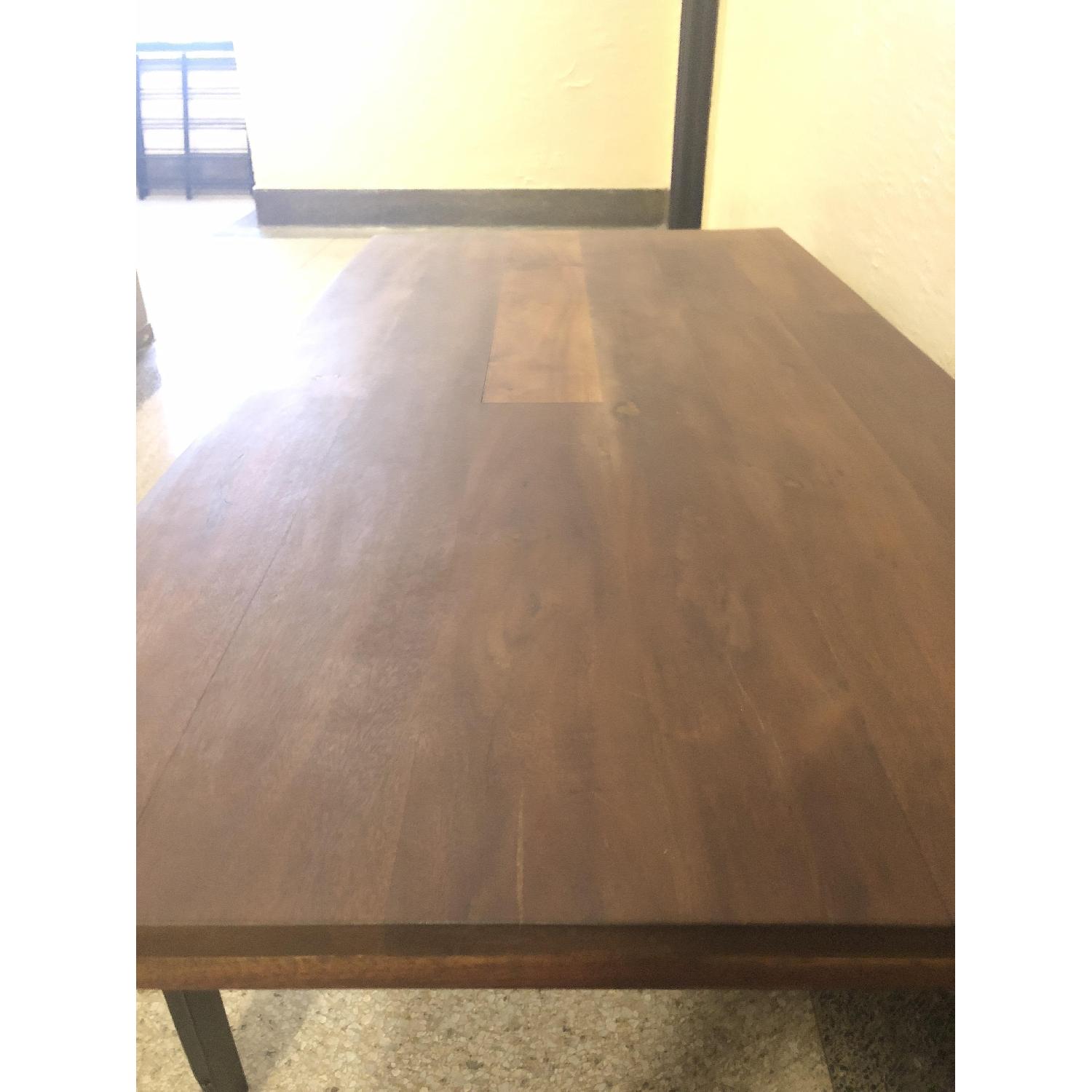 West Elm Industrial Wood Coffee Table - image-3
