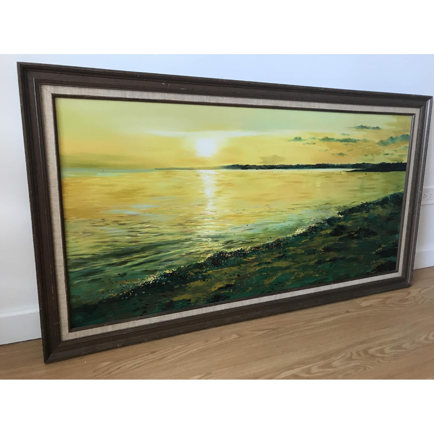 Vintage Oil Painting of Landscape - image-1