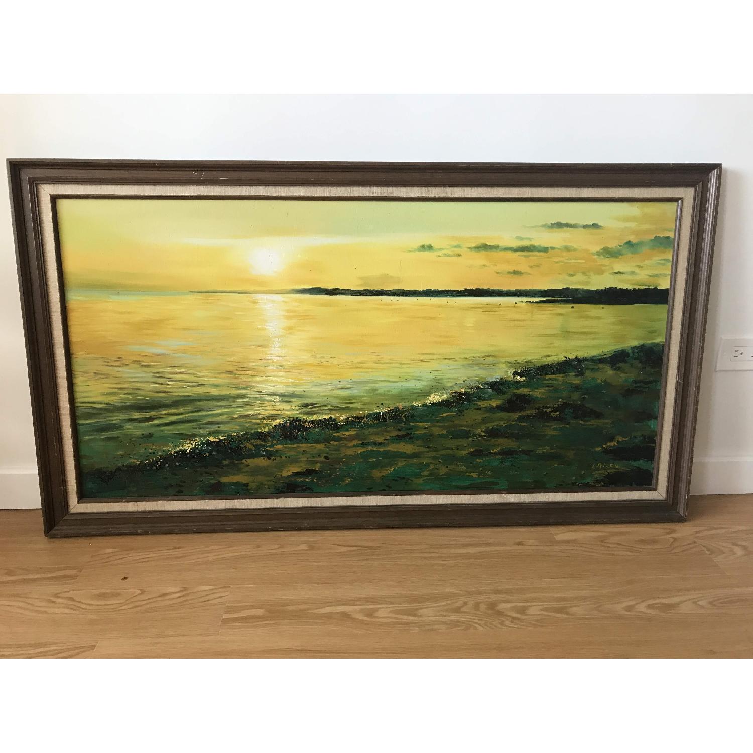 Vintage Oil Painting of Landscape - image-2