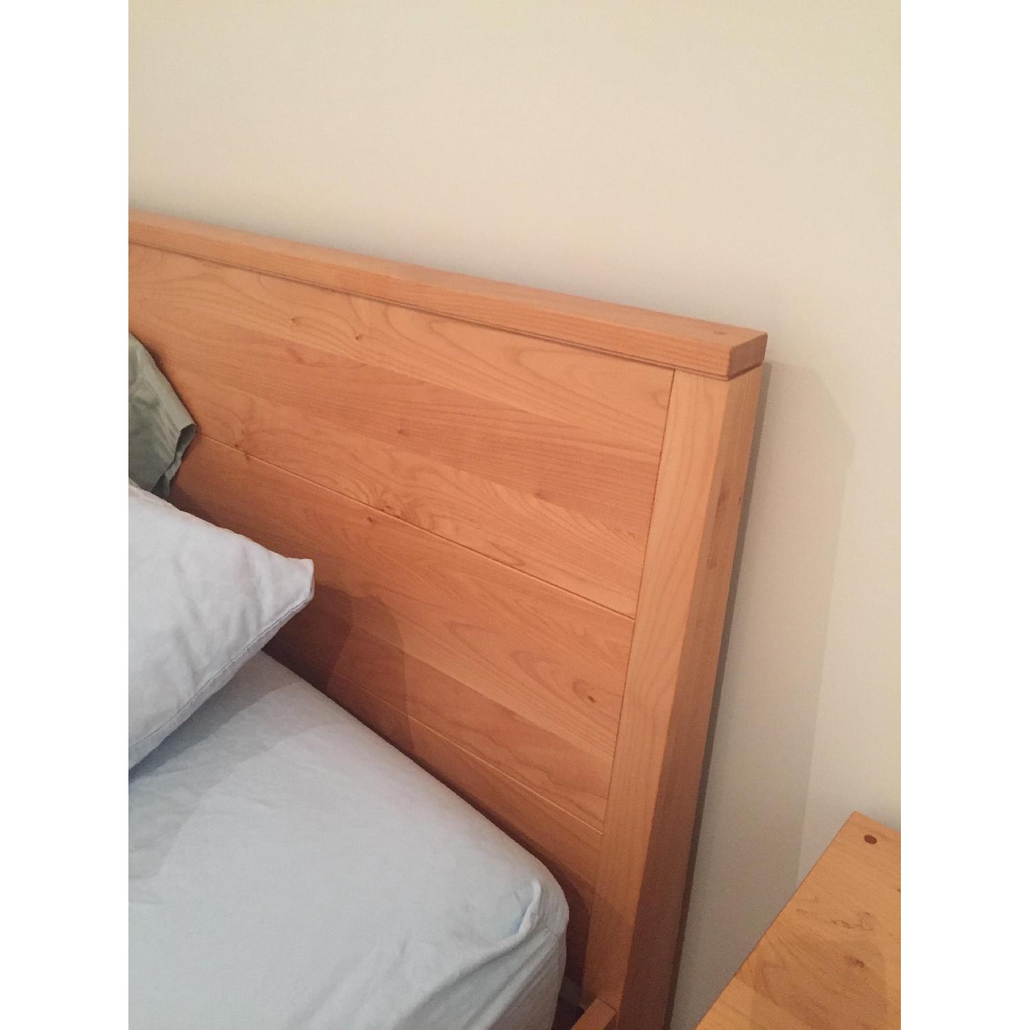 Room & Board Calvin Queen Size Bed in Pacific Coast Maple - image-3