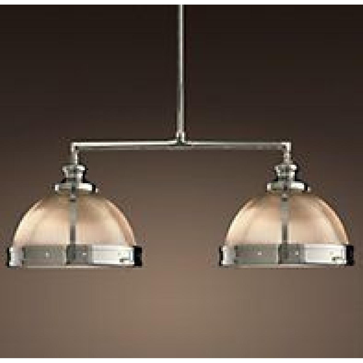Restoration Hardware Clemson Classic Double Pendant - image-1