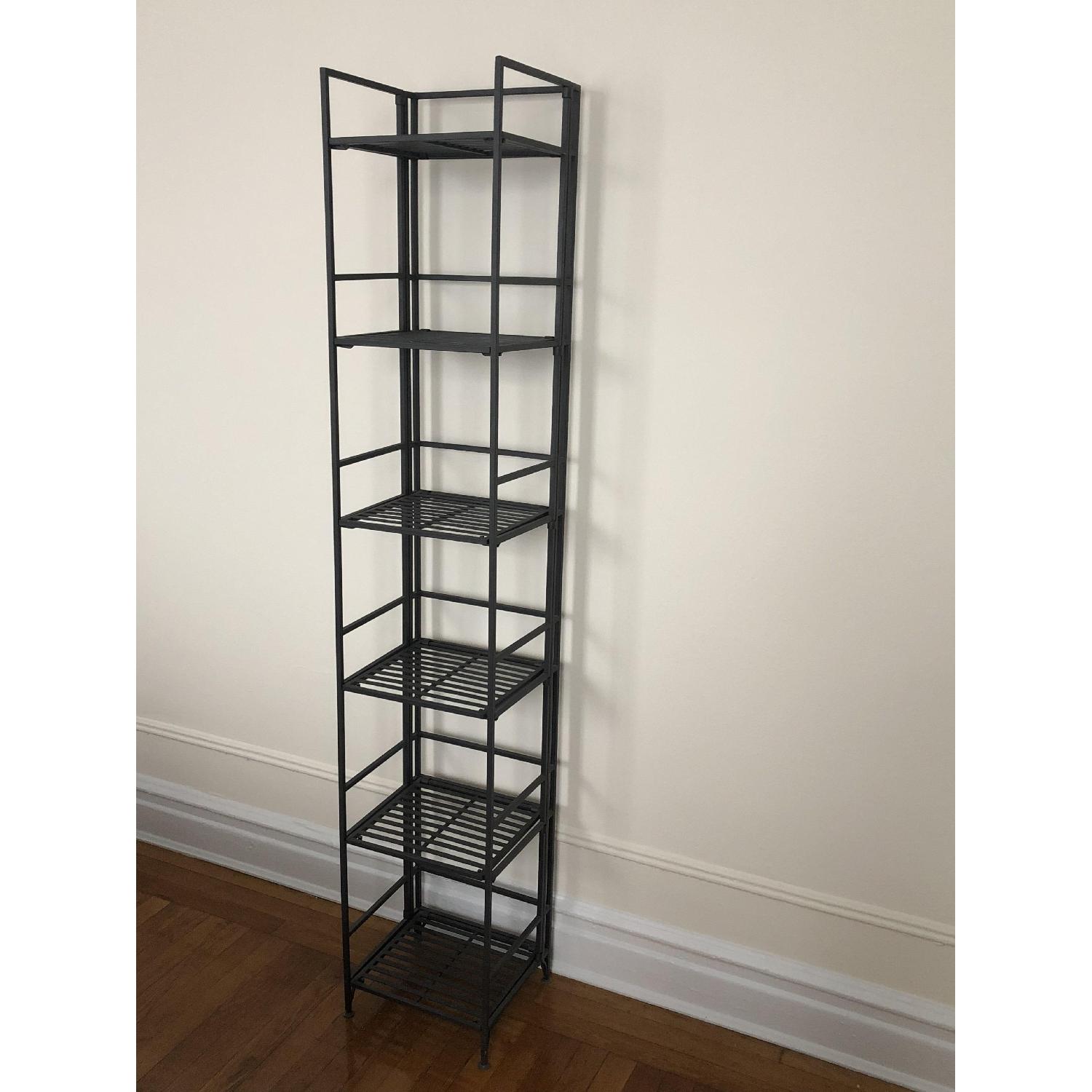 Container Store 6-Shelf Iron Folding Tower - image-3