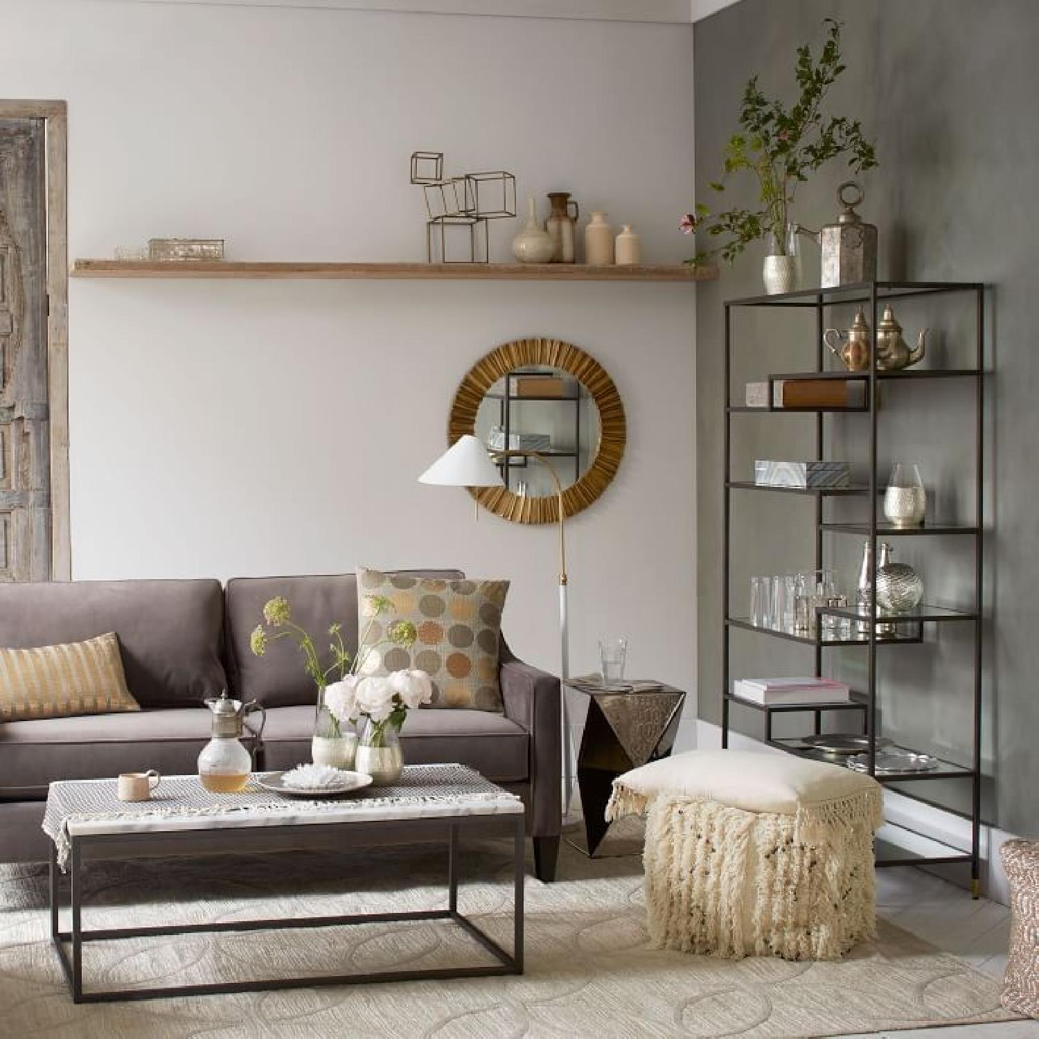 West Elm Tiered Tower Bookcase in Antique Bronze - image-6