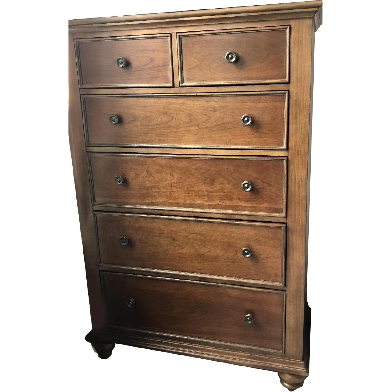 Raymour & Flanigan Coventry 6 Drawer Tall Boy Dresser AptDeco