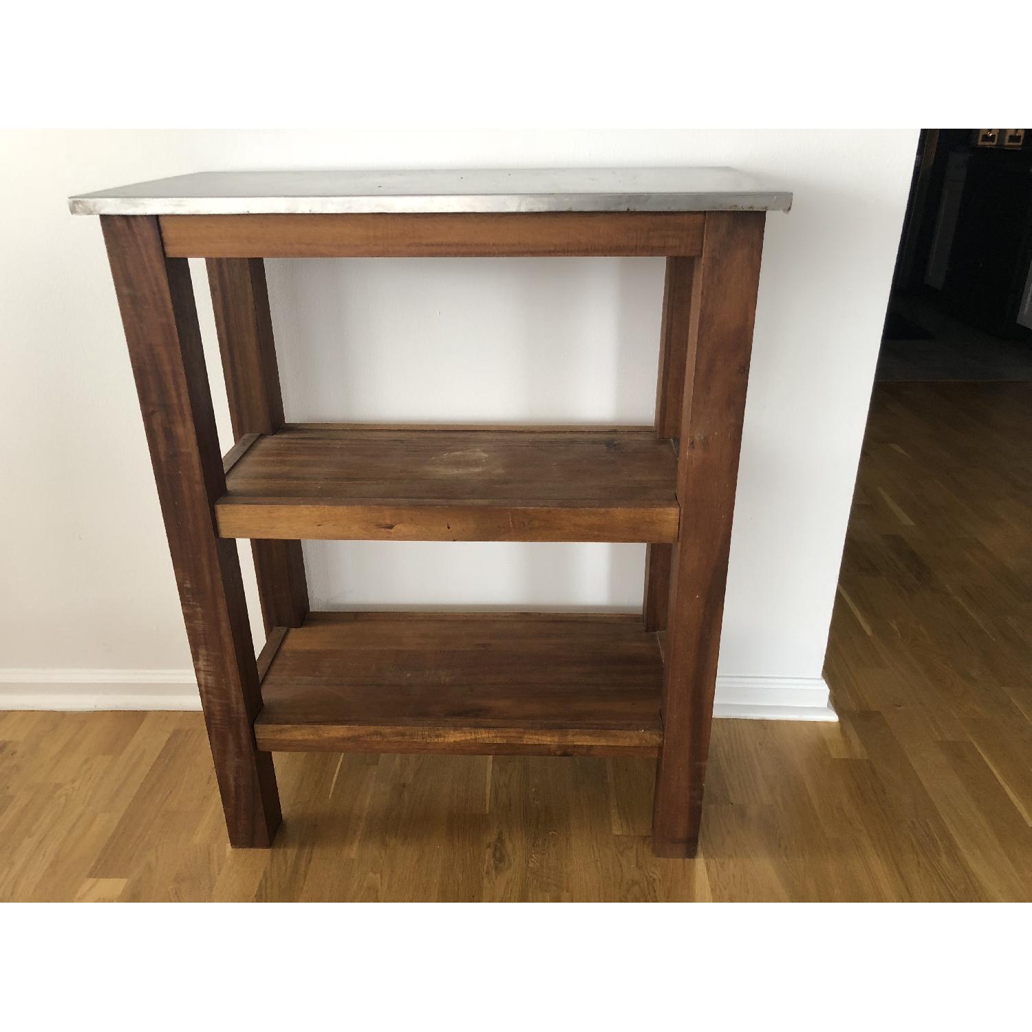 West Elm Small Rustic Kitchen Island - image-3