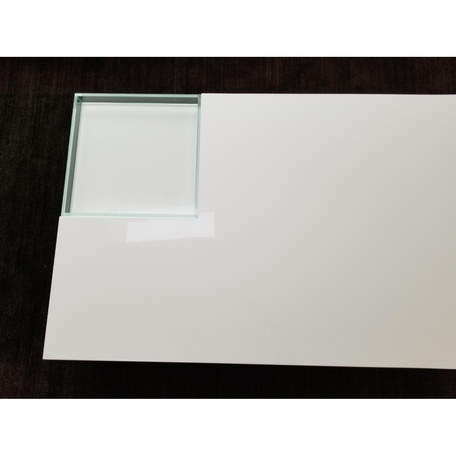 White Lacquer Coffee Table - image-3