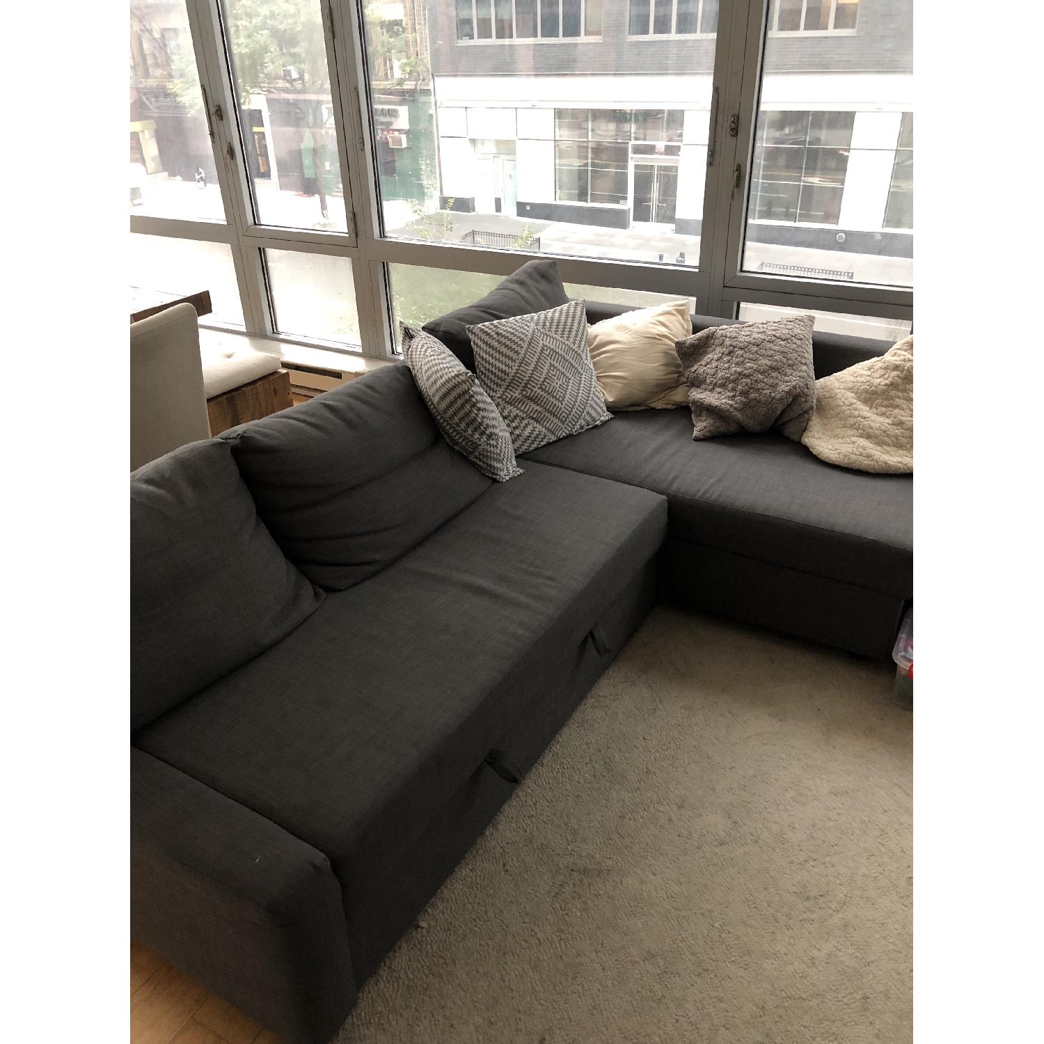 Ikea Friheten Sleeper Sectional w/ Storage - image-1