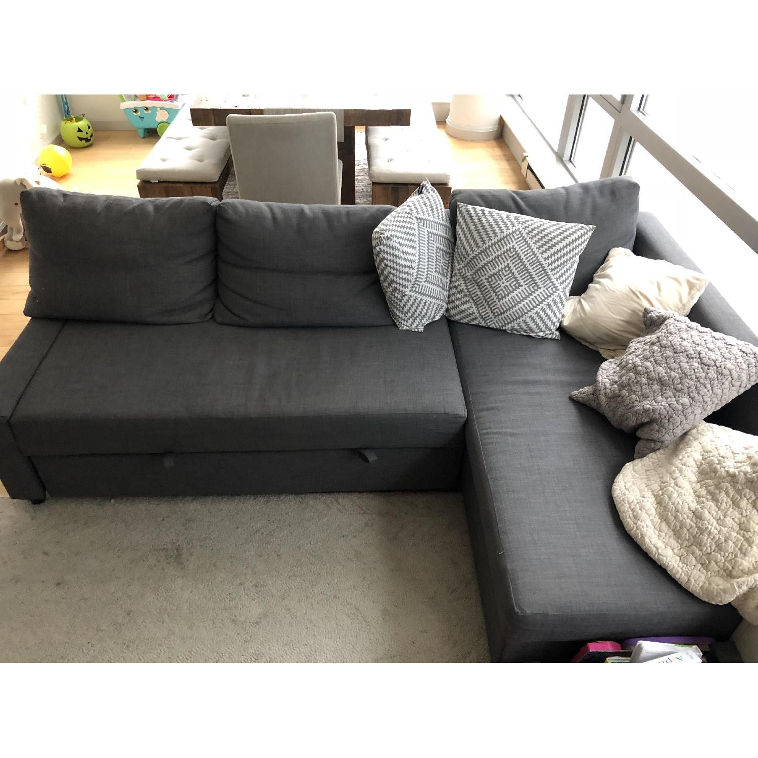 Ikea Friheten Sleeper Sectional w/ Storage - image-2