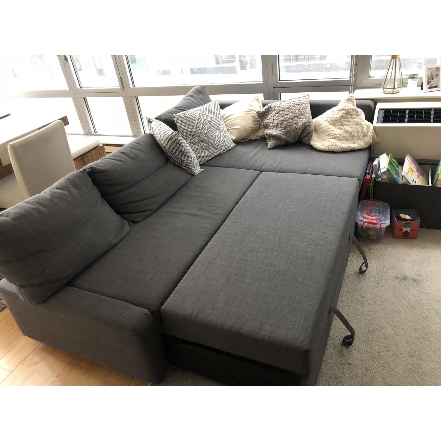 Ikea Friheten Sleeper Sectional w/ Storage - image-3