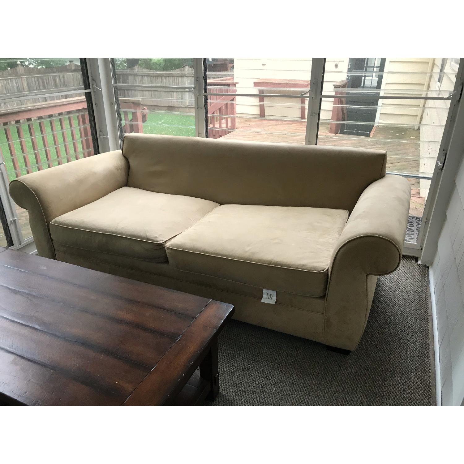 Pottery Barn Pearce Roll Arm Grand Sofa - image-4