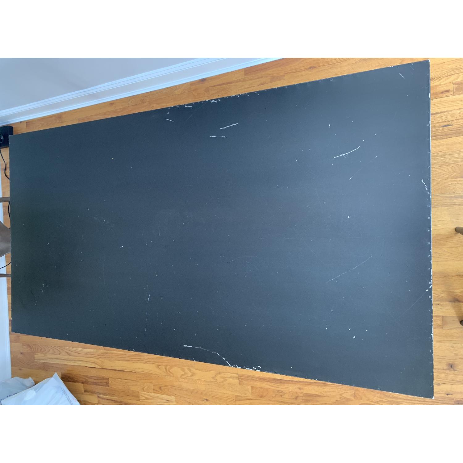 Restoration Hardware Factory Zinc & Cast Iron Dining Table - image-5