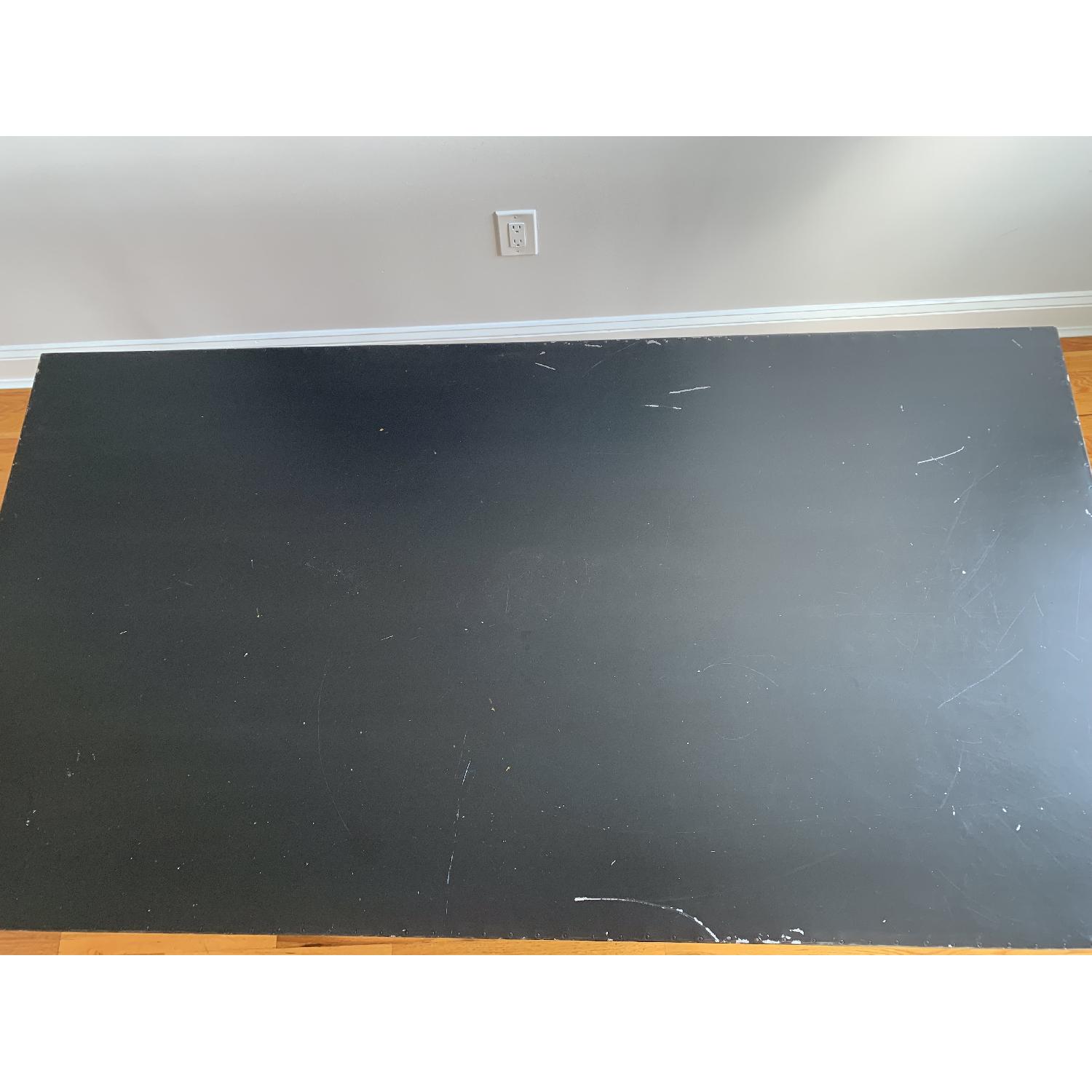 Restoration Hardware Factory Zinc & Cast Iron Dining Table - image-6