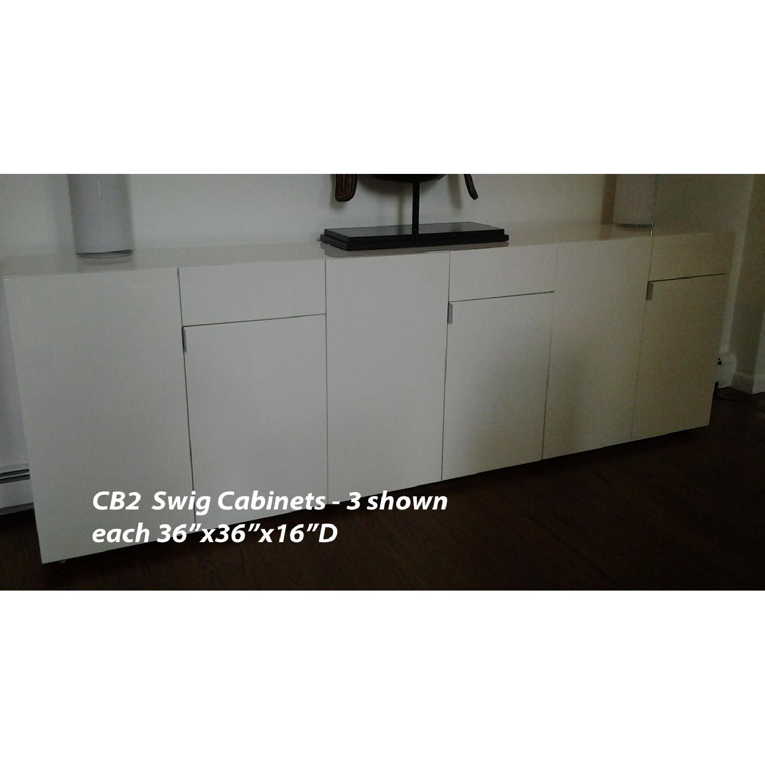 CB2 Swig Bar Cabinet - image-1